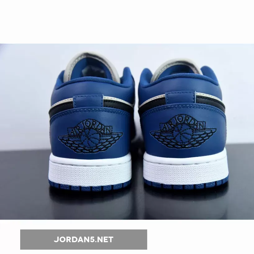 Air Jordan 1 Low 'Georgetown' French Blue/Black-College Grey-Sail nike georgetown sneakers