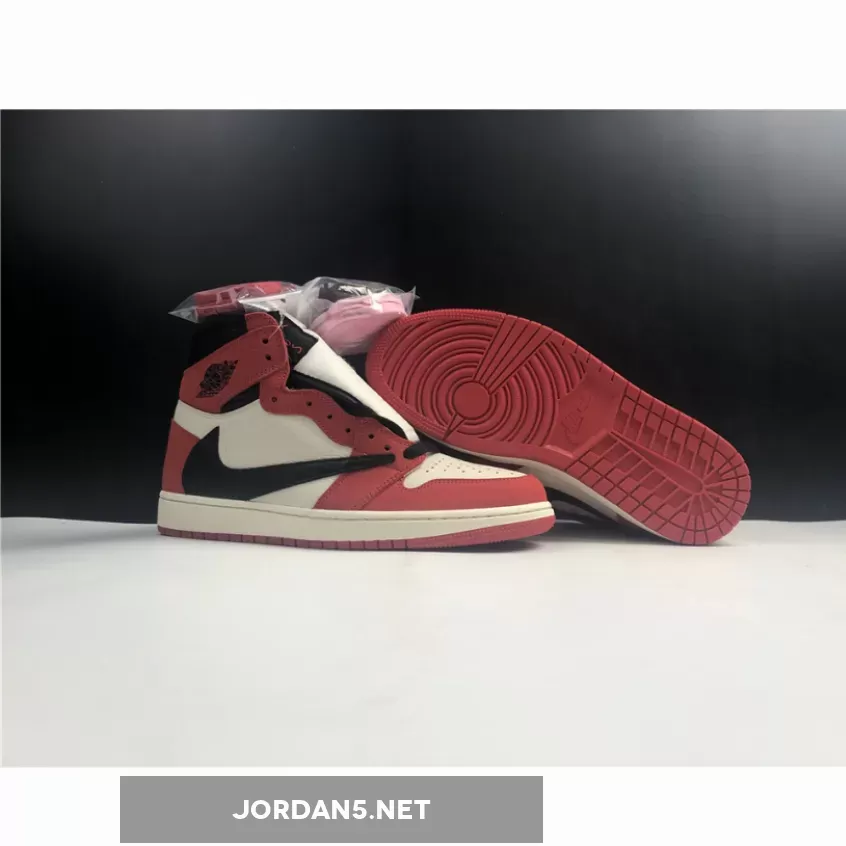 Travis Scott x Air Jordan 1 High OG 'Chicago' Red White air jordan 1 og travis scott