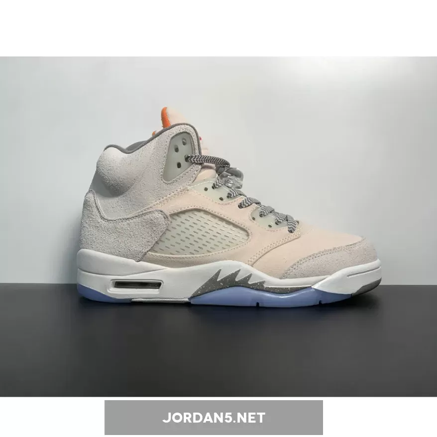 Air Jordan 5 Retro SE 'Craft' Light Orewood Brown/Safety Orange FD9222-180 aj 5 retro