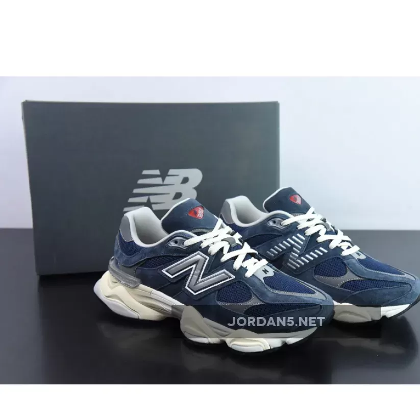 New Balance 9060 Navy/White/Grey U9060ECB converse ambush fuzzy