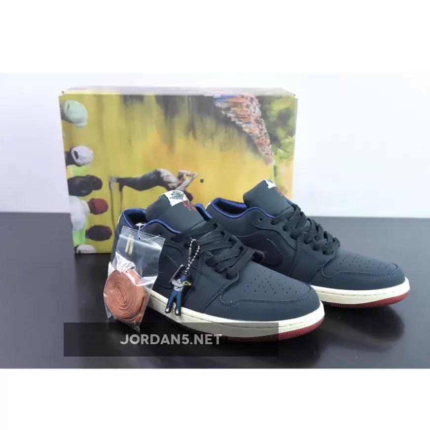 Eastside Golf x Air Jordan 1 Low Midnight Navy / East Side Golf DV1759-448