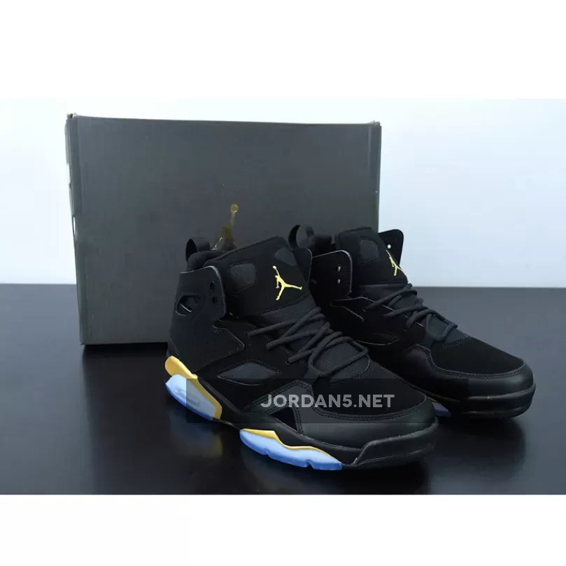 Jordan Flight Club 91 'Black Metallic Gold' DC7329-007 / jordan fltclb 91 black and gold