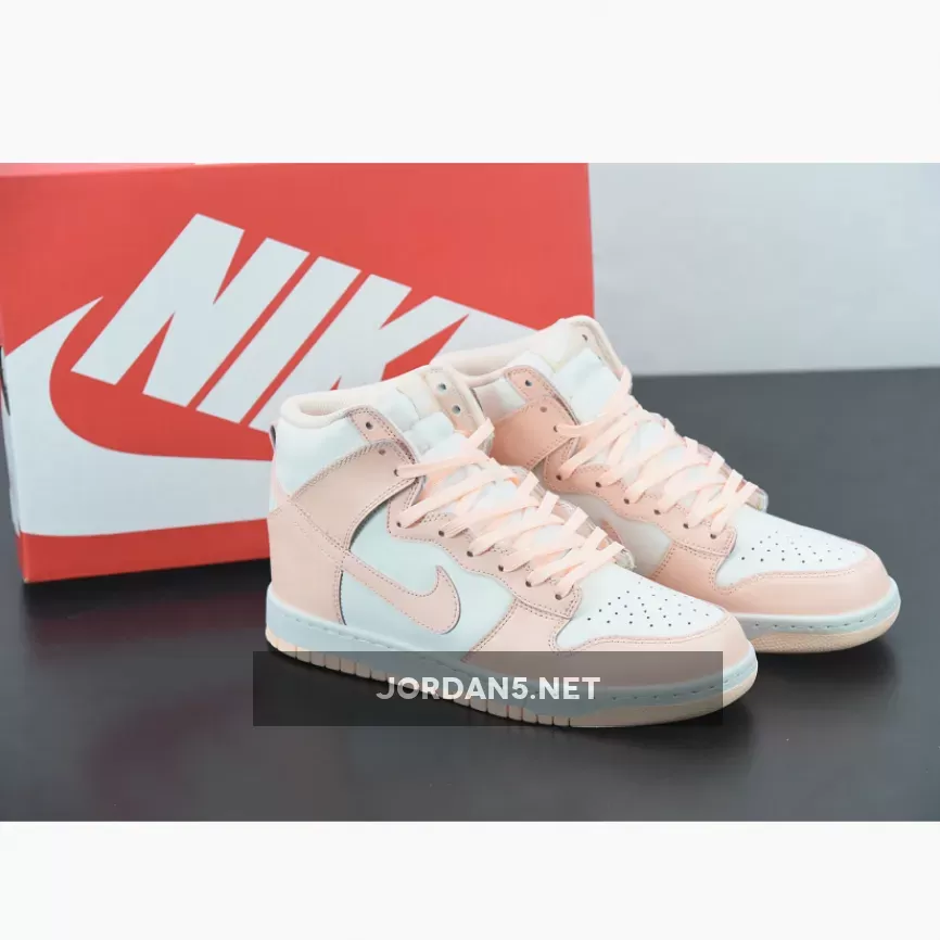 Nike Dunk High Sail/Crimson Tint DD1869-104 / crimson dunk