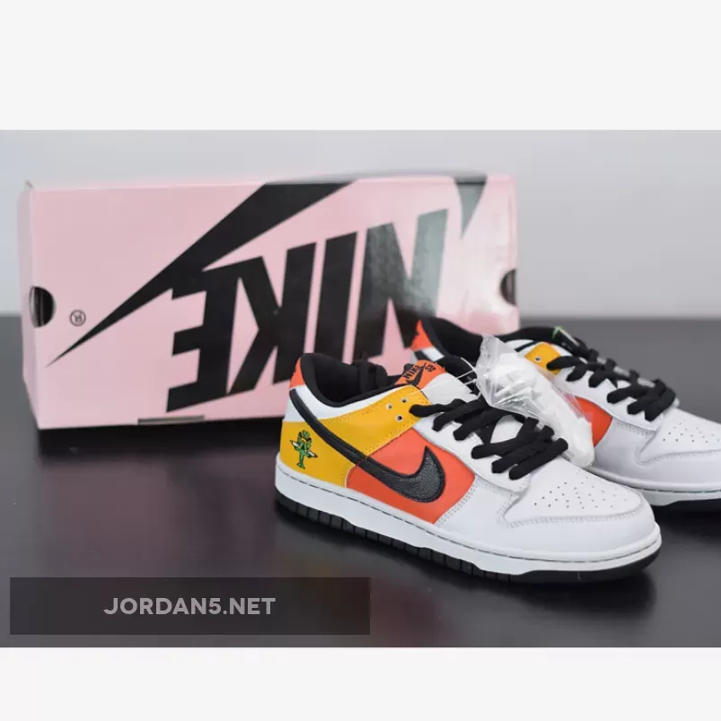 Nike SB Dunk Low Pro "Raygun" Orange Flash/Black 304292-802