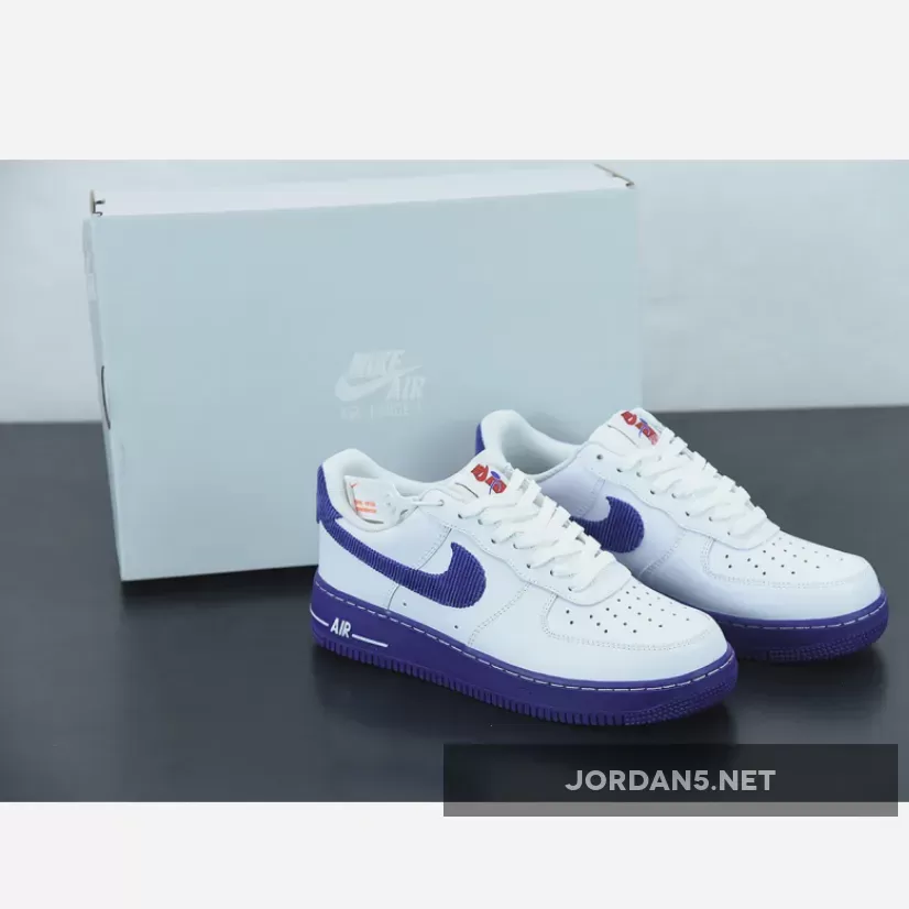 Court Air Forces / Nike Air Force 1 Low 'Sports Specialties' White/Court Purple DB0264-100