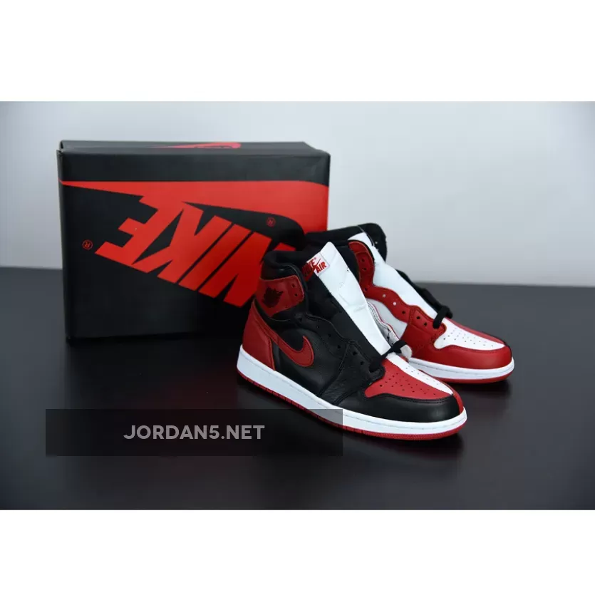 Air Jordan 1 Retro High OG NRG 'H2H' Black/White-University Red / homage 2 home jordan 1