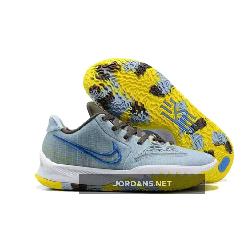 Nike Kyrie Low 4 Light Armory Blue/Black-Signal Blue, Blue Kyrie 4 CW3985-400