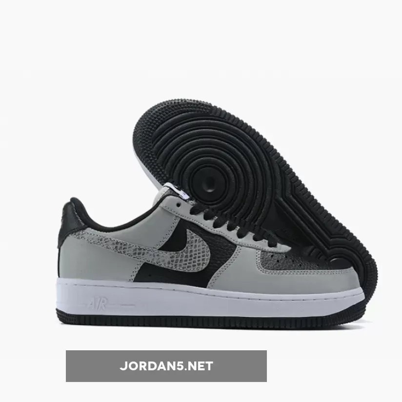 Nike Air Force 1 B 3M Snake Black/Silver-White DJ6033-001