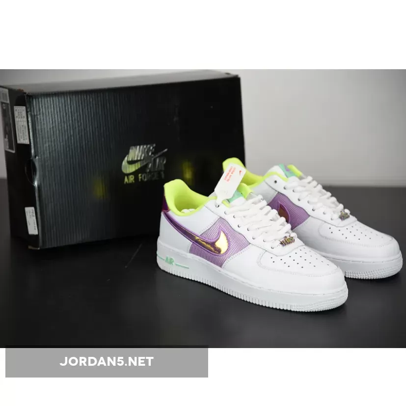 Nike Air Force 1 Pastel White Multicolour CW5592-100 wmns air force 1 low 'easter'