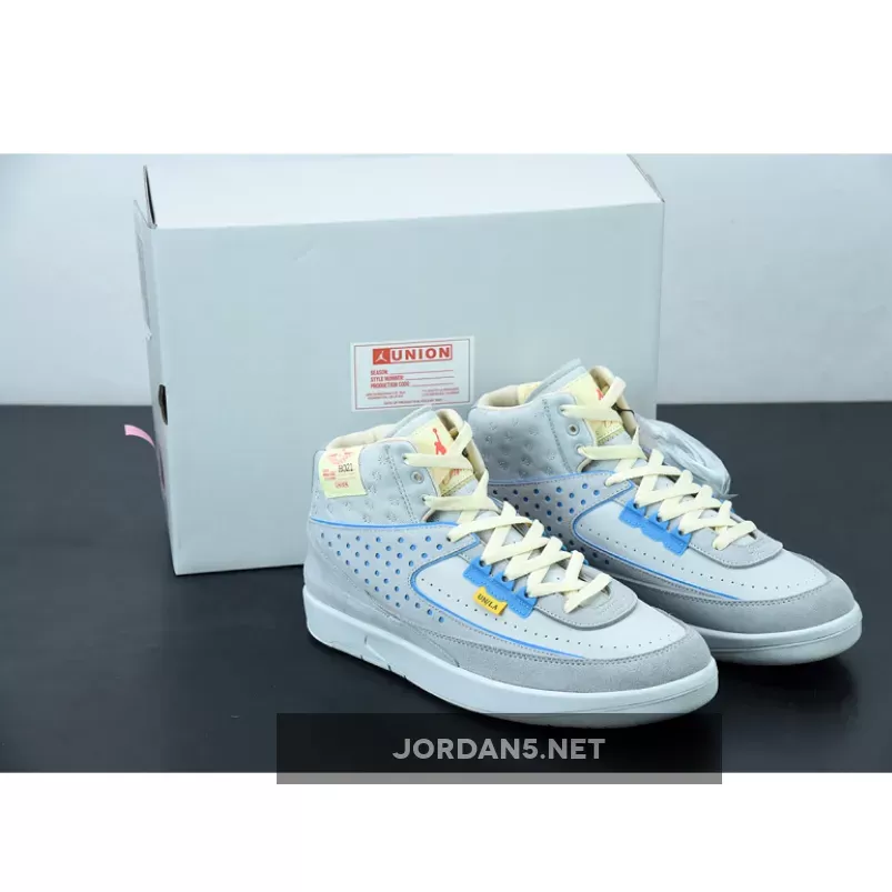 Union x Air Jordan 2 Grey Fog aj 2 union