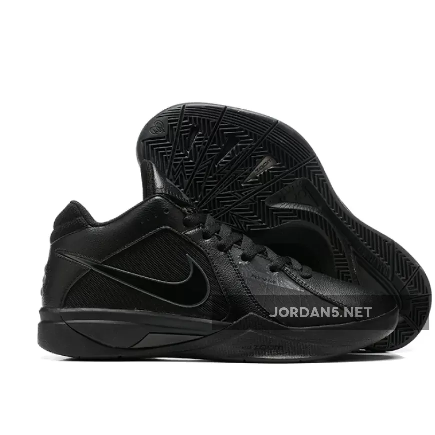 Nike KD 3 'Blackout' Black/Dark Grey / Kd 3 Review 417279-002
