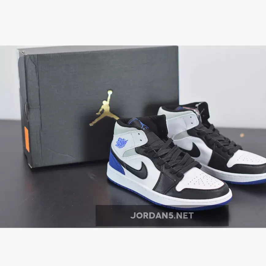 Jordan 1 Mid SE Game Royal 852542-102 #jordan 1 royal black toe