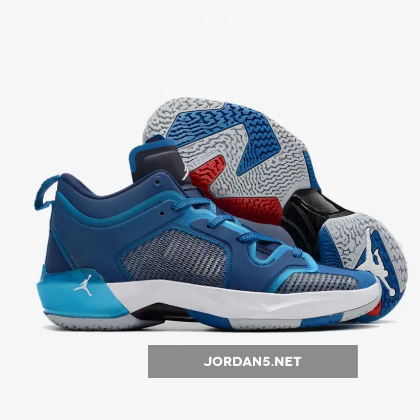 Air Jordan 37 Low 'Fraternity' Military Blue/White-Midnight Navy DV9908-401 Online