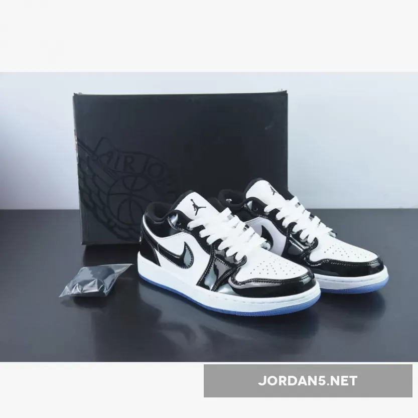 Air Jordan 1 Low 'Concord' White/Black DV1309-100 - nike air jordan 1 concord