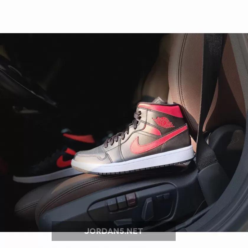 Air Jordan 1 Mid 'Siren Red' BQ6472-004 siren red jordan 1