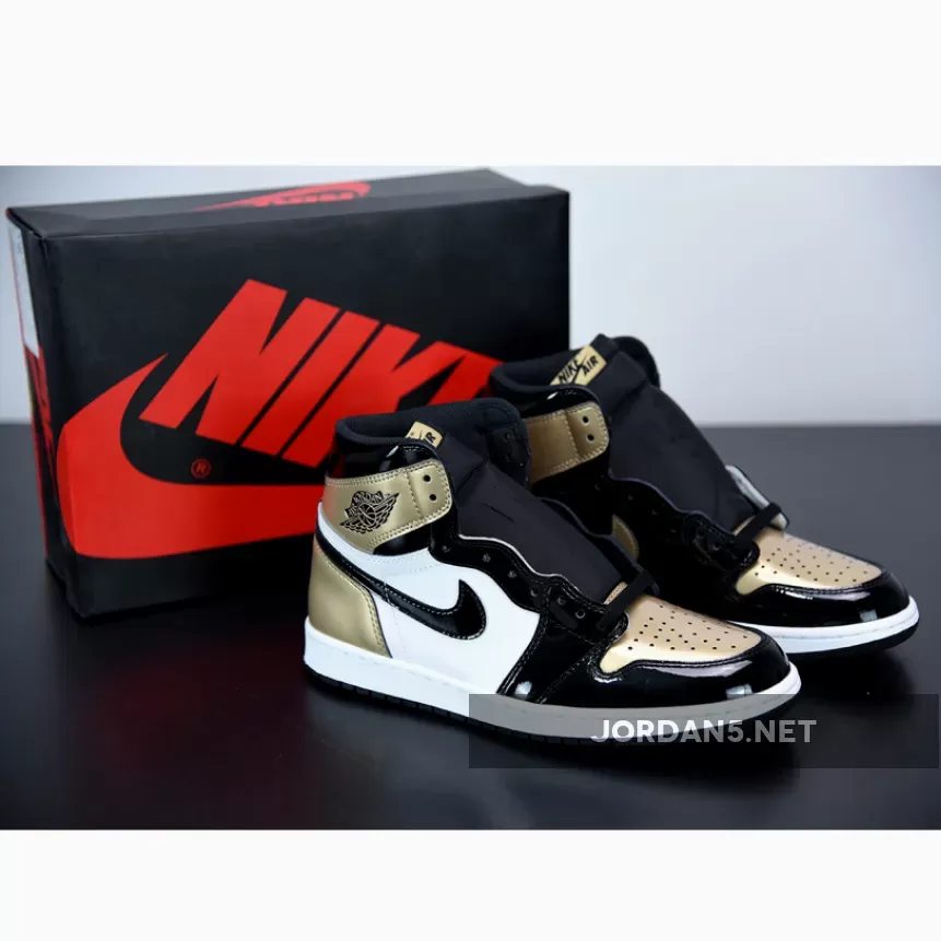 Air Jordan 1 Retro High OG 'Gold Toe' jordan 1 retro high nrg patent gold toe