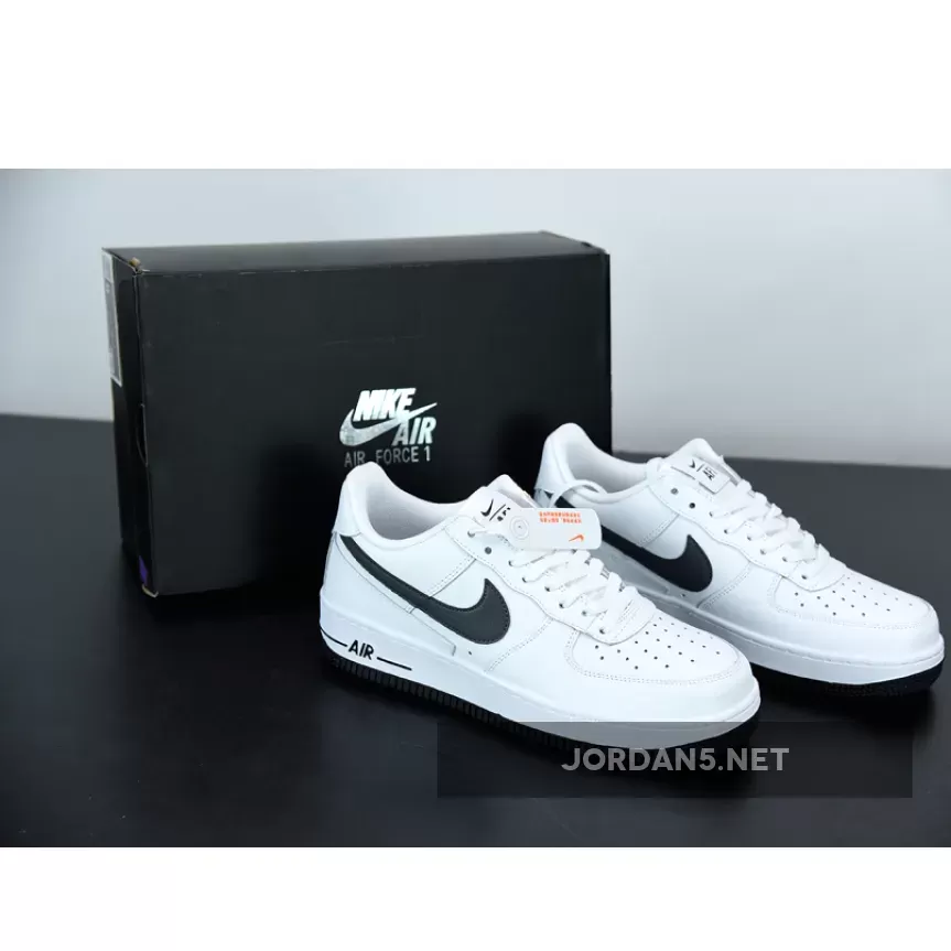 Nike Air Force 1 Low White Black / air force 1 grey and white