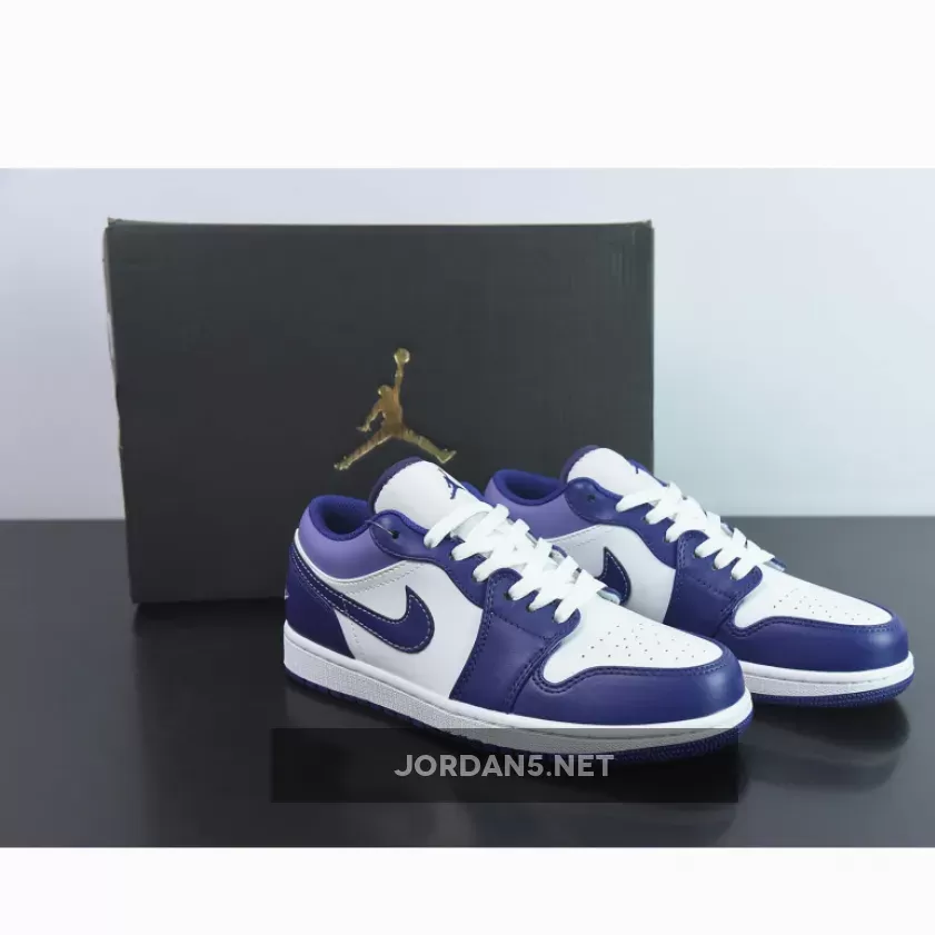 Air Jordan 1 Low Sky J Purple/White 553558-515 / jordan 1 low blueberry