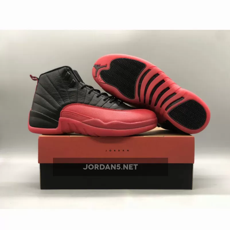 Flu Games 2016 Air Jordan 12 Retro Flu Game black/varsity red AJ12 130690 002