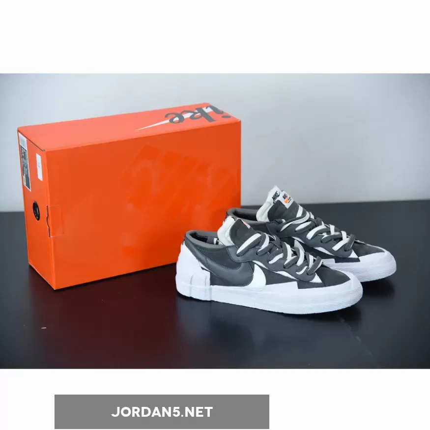 Nike Blazer Low Sacai Iron Grey Discount DD1877-002