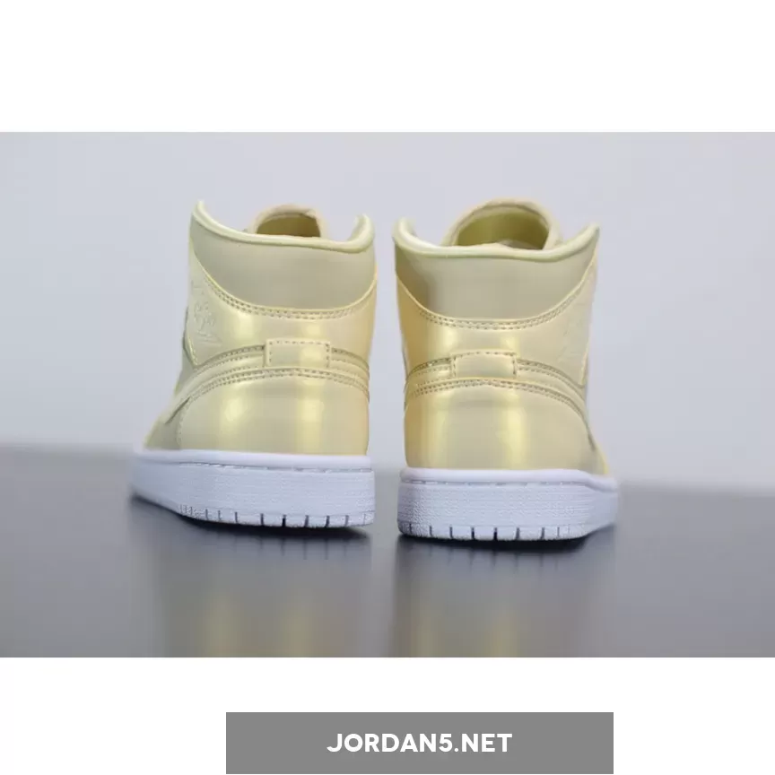 Nike Air Jordan 1 Mid SE Lemon Yellow WMNS CK6587-200 #air jordan 1 mid lemon yellow
