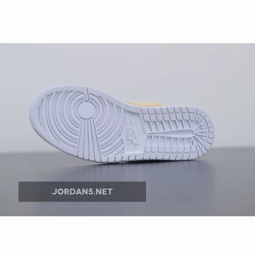 Nike Air Jordan 1 Mid SE Lemon Yellow WMNS CK6587-200 #air jordan 1 mid lemon yellow
