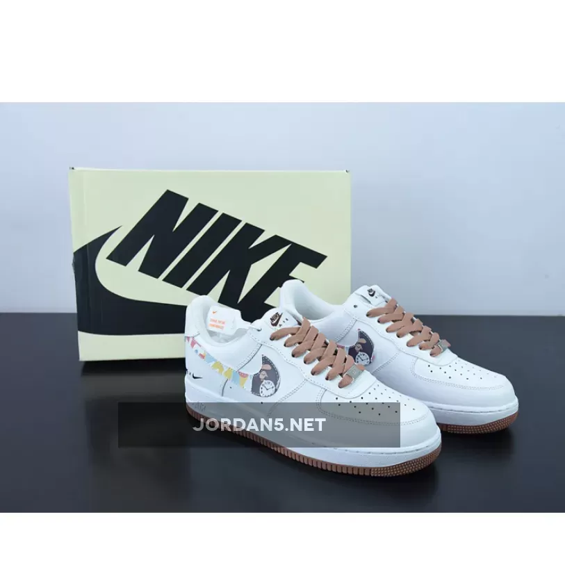 Nike Air Force 1 Low White Brown 1675864388 New Releases