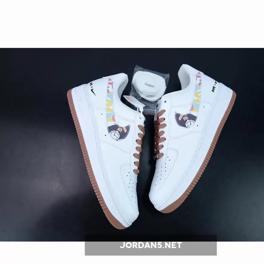 Nike Air Force 1 Low White Brown 1675864388 New Releases