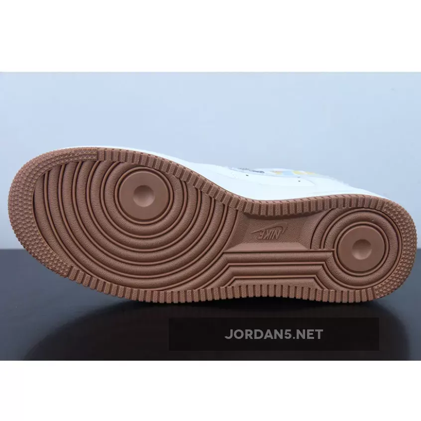 Nike Air Force 1 Low White Brown 1675864388 New Releases