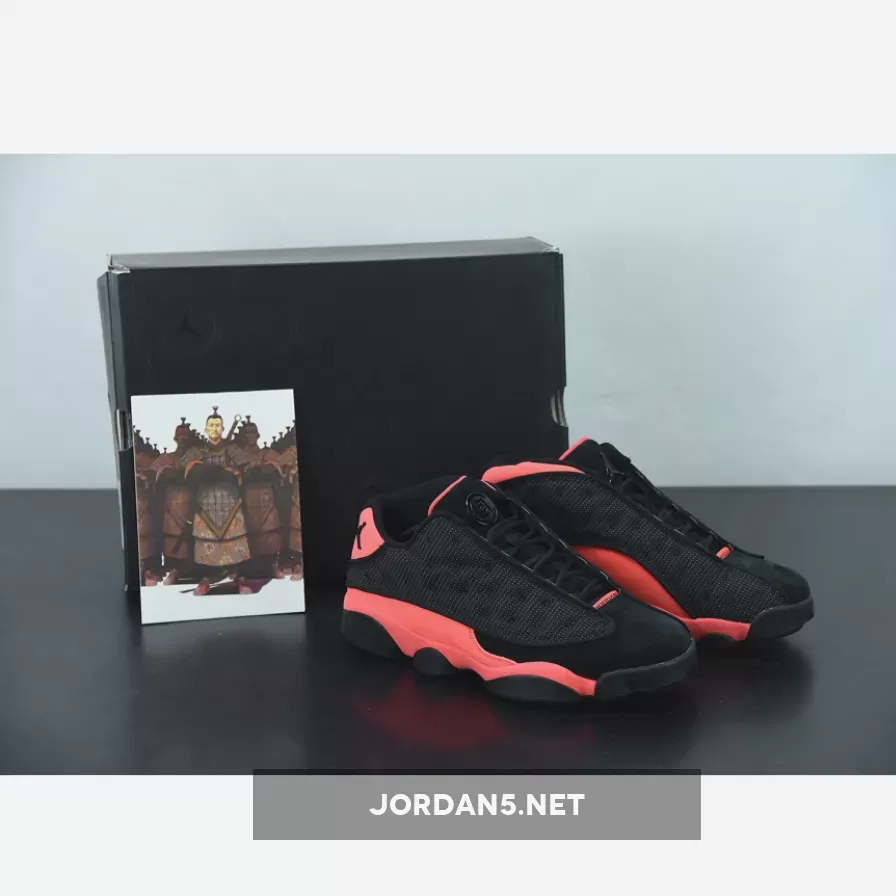 Clot x Air Jordan 13 Low Black/Infrared 23 #jordan 13 clot