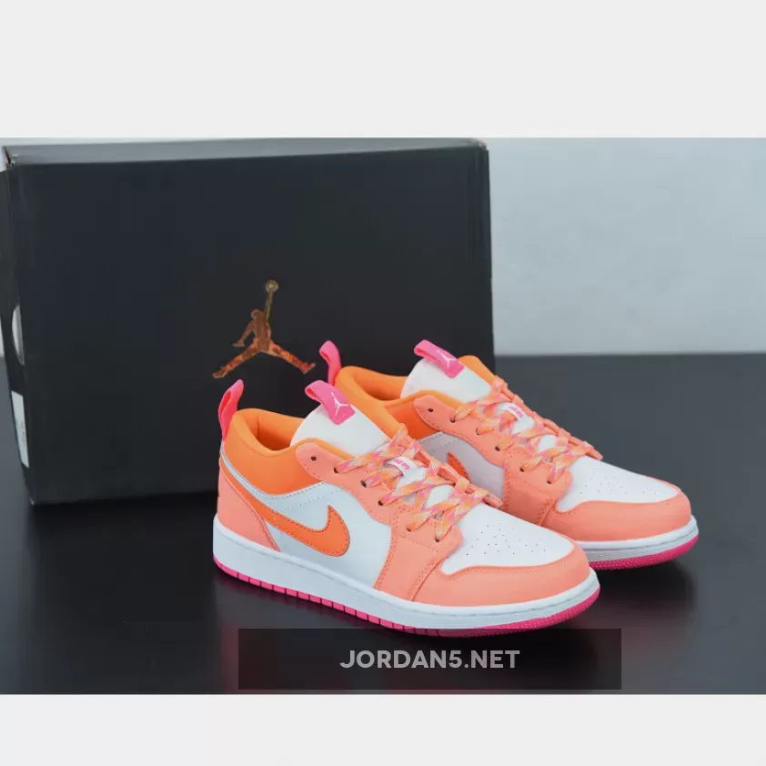Air Jordan 1 Low Utility GS Pink White DJ0530-801 nike jordan 1 utility