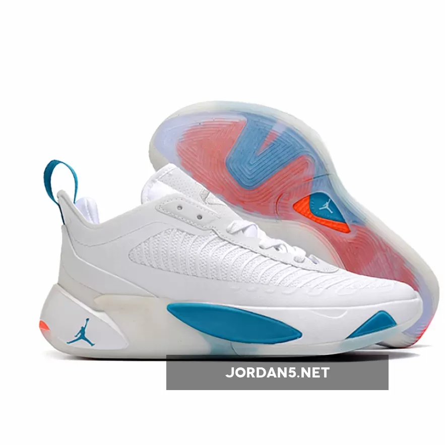 Jordan Luka 1 White/Metallic Silver-Neo Turquoise / jordan sly fox