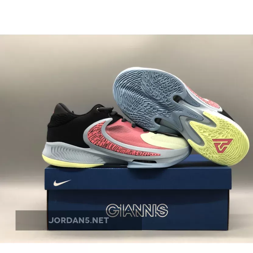 Freak 4 Release Date / Nike Zoom Freak 4 'Unbelievable' Blue/Barely Volt-Pink Gaze DO9680-400