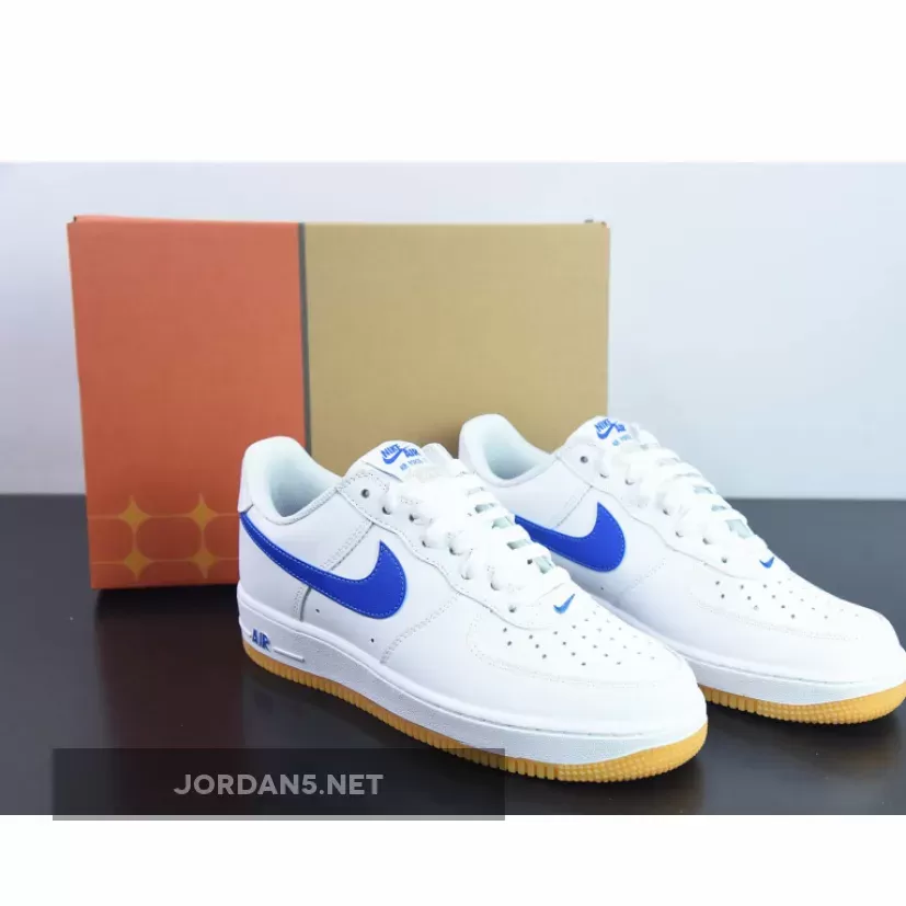 Air Force 1 Low 'Since 82' DJ3911-101 White/Royal Blue-Gum nike air force 1 low since 82