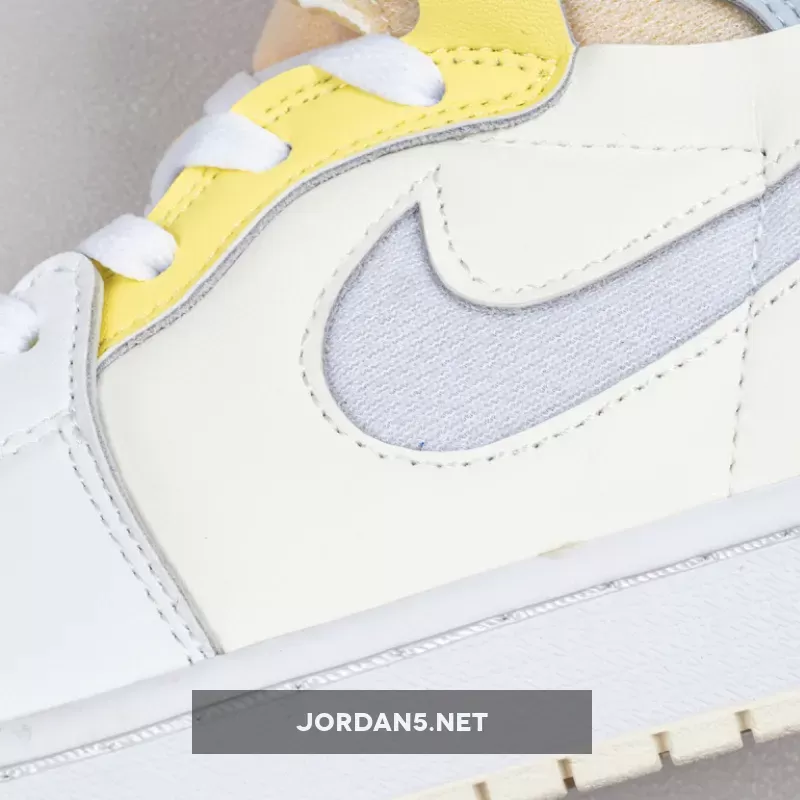 Air Jordan 1 Zoom CMFT 'To My First Coach' Sail/White-Zitron #air jordan 1 high zoom cmft to my first coach