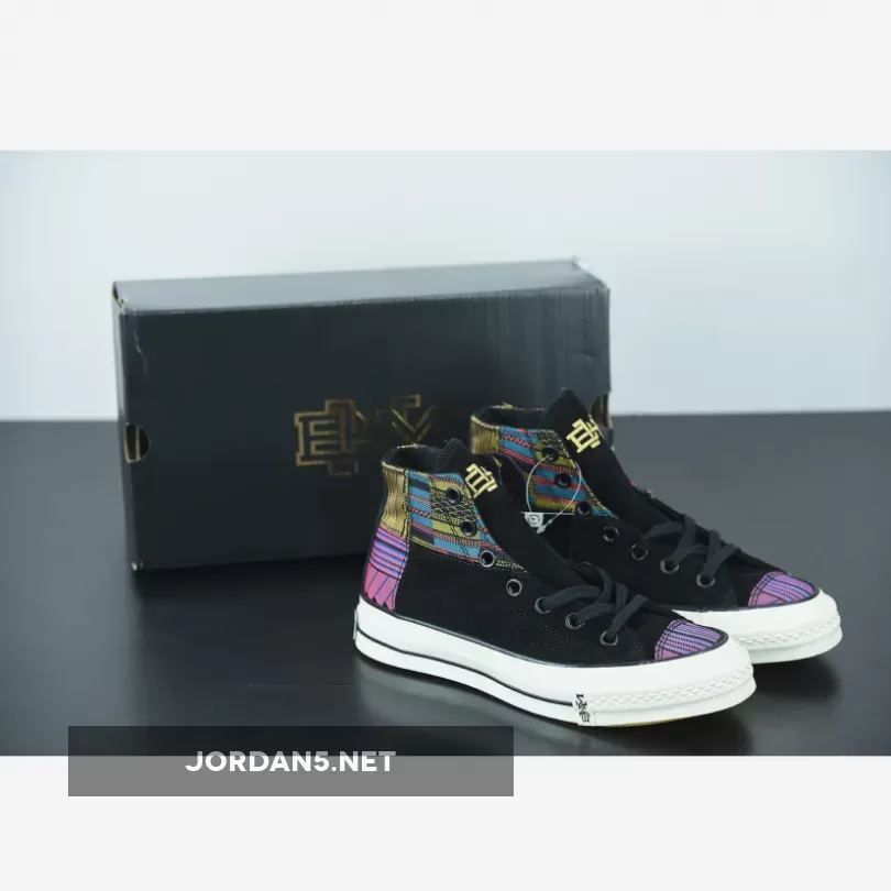 Converse Chuck 70 Hi "BHM" Black/Egret/Yellow | CONVERSE BHM