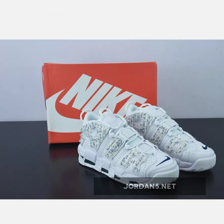 Nike Air More Uptempo White Blue 1675864627 Discount