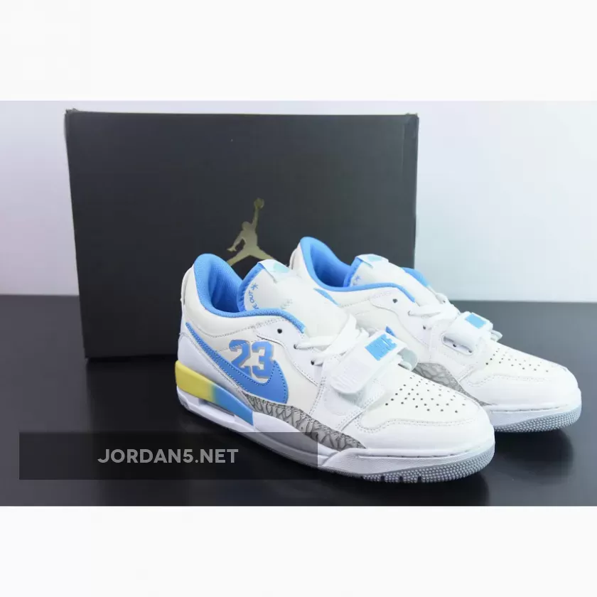 Jordan Legacy 312 Low 23 White University Blue FJ7223-141