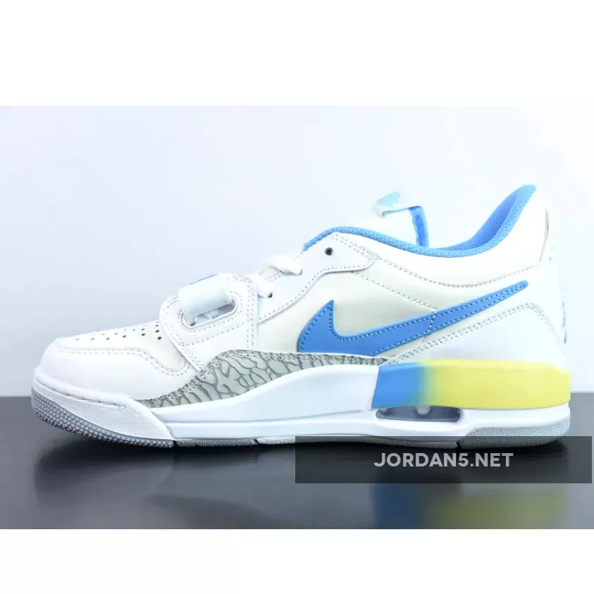 Jordan Legacy 312 Low 23 White University Blue FJ7223-141