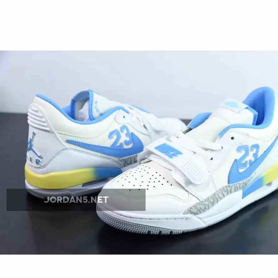 Jordan Legacy 312 Low 23 White University Blue FJ7223-141