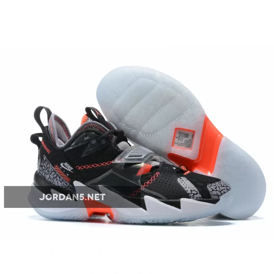 Jordan Why Not Zer0.3 'Black Cement' CD3003-006 / jordan why not zer0.3 black cement