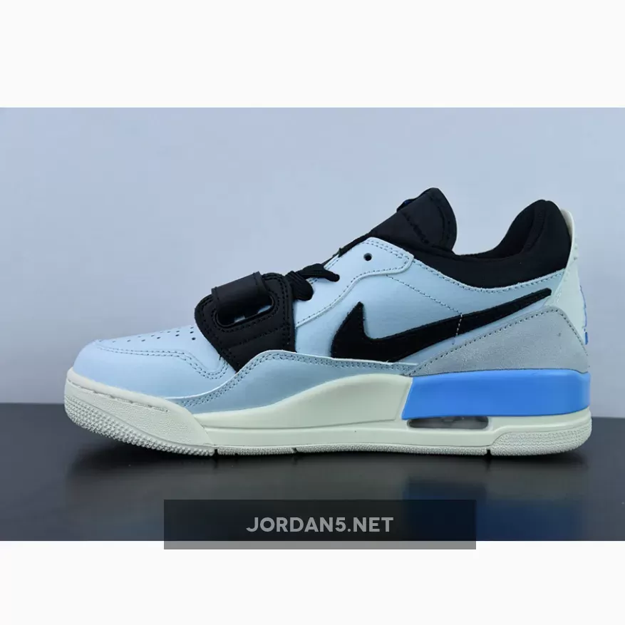 Jordan Legacy 312 Low Pale Blue/Carolina Blue-Black #jordan legacy 312 low blue