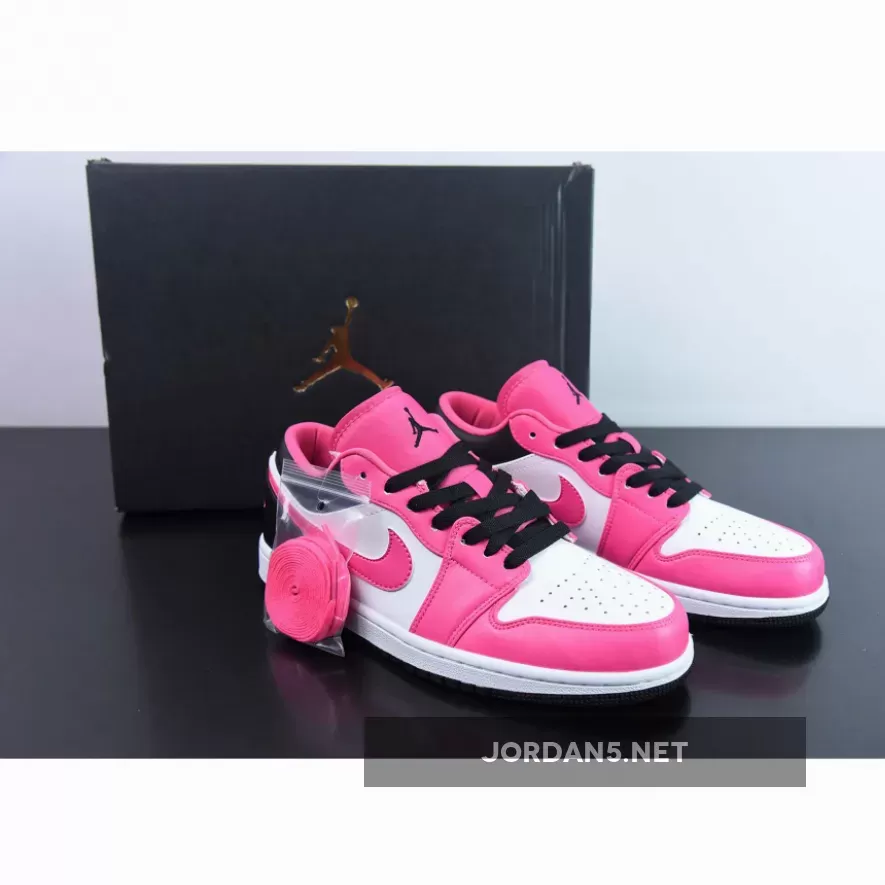Air Jordan 1 Low Fierce Pink/Black-White | 1 PINK For Sale
