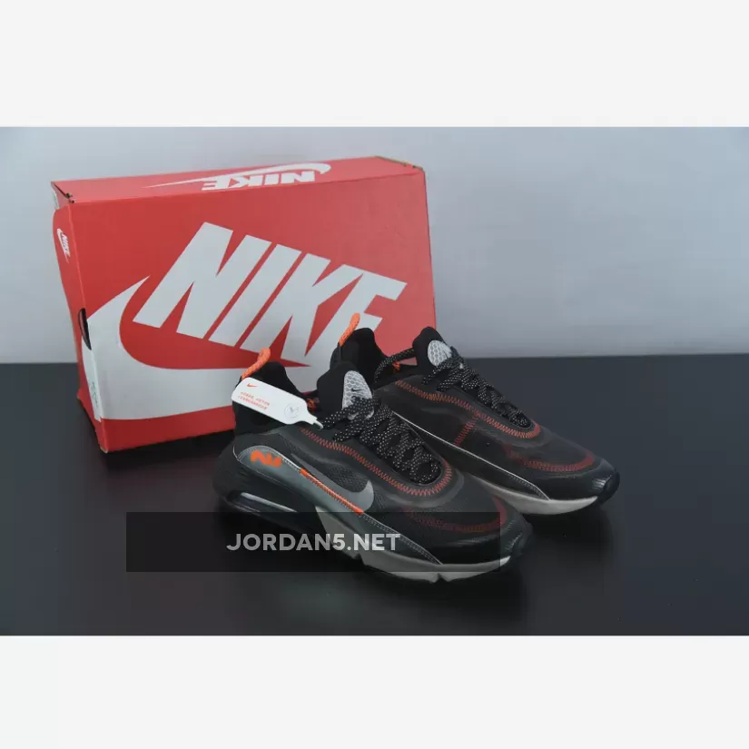 3M x Air Max 2090 Black/Orange-Metallic Silver CW8611-001