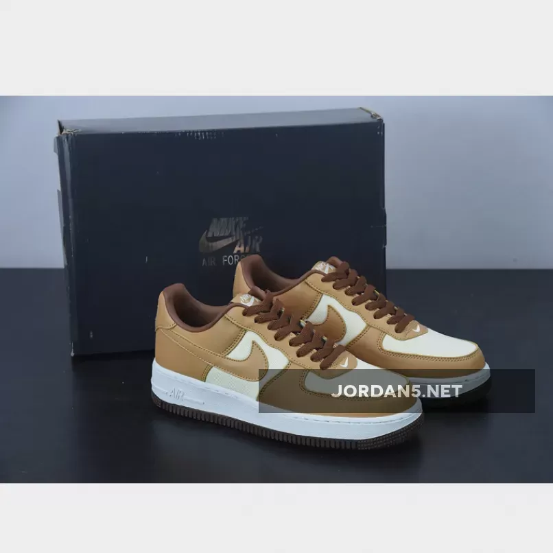 Acorn Air Force - Nike Air Force 1 Low Natural/Underbrush-Acorn DJ6395-100