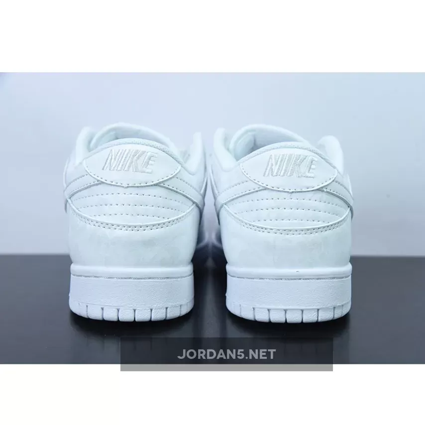 Online Nike Dunk Low 'Flower' Triple White 1675864215