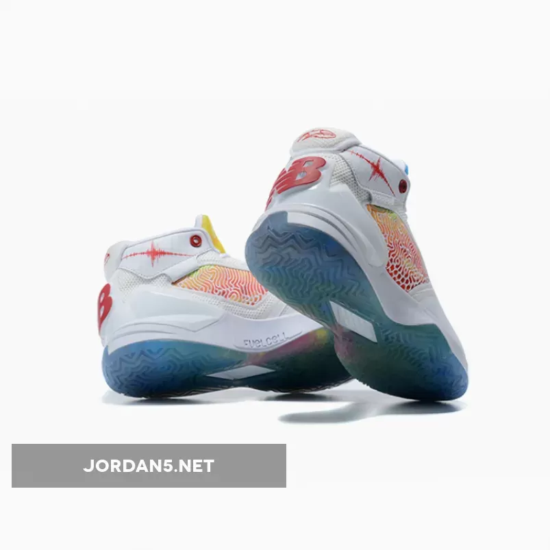 New Balance KAWHI Seismic Moment White/Team Red/Ice Blue