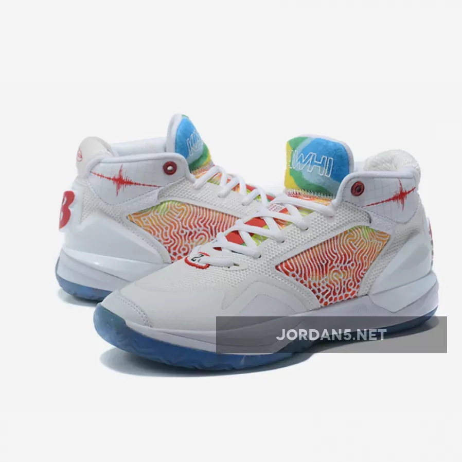 New Balance KAWHI Seismic Moment White/Team Red/Ice Blue