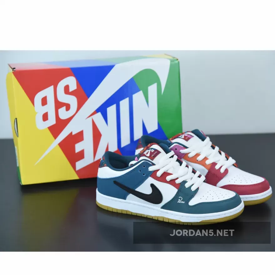 Parra x Nike SB Dunk Low Multi | nike dunk multi color DH7695-100