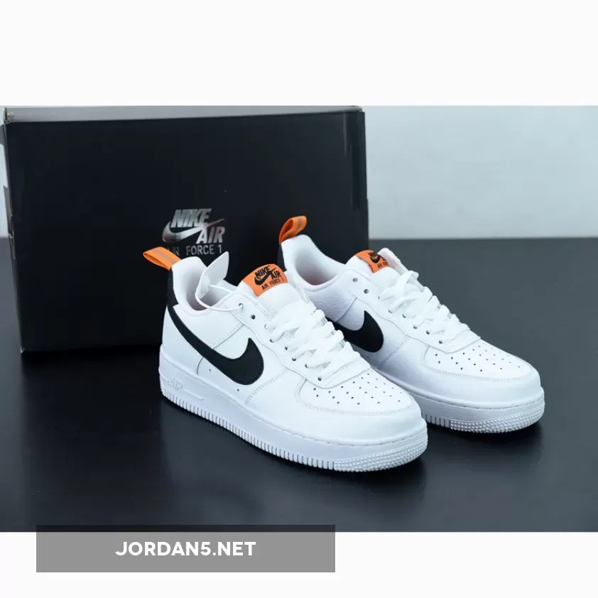 White Orange Air Force 1 Nike Air Force 1 Low Pivot Point White Orange DO6394-100